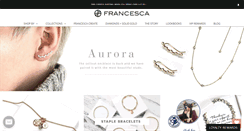 Desktop Screenshot of francesca.com.au