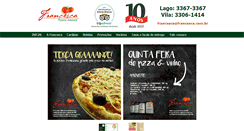 Desktop Screenshot of francesca.com.br